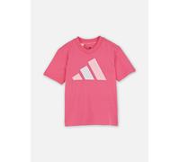 Vêtements adidas sportswear J BL TEE 160 pour Enfant 9A - 10A Rose