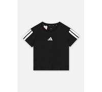 Adidas T-shirt Essentials Fille Noir/Blanc 11-12 ans