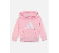 Vêtements adidas sportswear LK BL FT HD pour 5A - 6A Rose