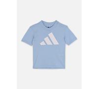 Vêtements adidas sportswear LK BL TEE 160 pour Enfant 4A - 5A Bleu
