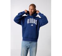 Sweat-shirt à capuche collegiate Dark Blue / White M