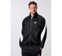 Adidas Veste de survêtement Stadium – Noir/Blanc – Taille M