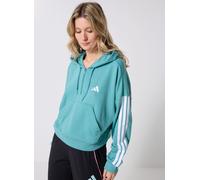 Vêtements adidas sportswear W 3S FT QZ HD pour Femme XS Bleu