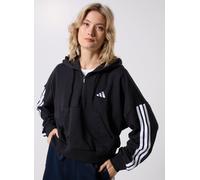 Adidas Sweat à capuche Essentials 3 Stripes en French Terry Noir M Femme