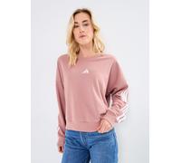 Sweatshirt adidas Essentials Fleece 3S rose beige blanc femme - L
