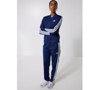 Adidas Essentials 3 Stripes Tracksuit Bleu XL Femme