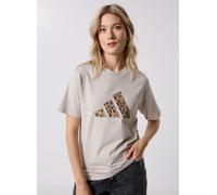 Vêtements adidas sportswear W ANIMAL T pour Femme M Beige