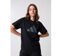 Vêtements adidas sportswear W ANIMAL T pour Femme S Noir