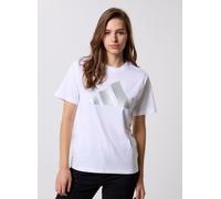 Vêtements adidas sportswear W C HOL MET T pour Femme L Blanc