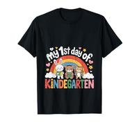Vêtements amusants en forme d'animal arc-en-ciel pour mon premier jour de maternelle T-Shirt