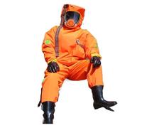 Vêtements anti-abeilles épais, ensemble complet de vêtements respirants for attraper les abeilles, combinaison Anti-frelon avec ventilateur, outils d'équipement for culteur(Oranje,12V fan XL)