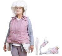 Vêtements Anti-Chute intelligents pour Les Personnes âgées Combinaison airbag Intelligent Réutiliser Gilet airbag Anti-Chute pour protéger Contre Les Chutes, l’airbag se déclenche en 0,08 se