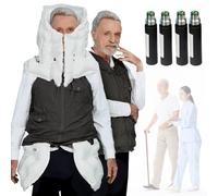 Vêtements Anti-Chute intelligents pour Les Personnes âgées Gilet airbag Anti-Chute Gilet airbag Portable/pour Les Personnes épileptiques ou aveugles, APP avec Fonction d’Alarme de surveill