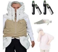 Vêtements Anti-Chute intelligents pour Les Personnes âgées Gilet airbag APP Gilet de Protection Toutes Saisons avec Surveillance à Distance, Alarme/positionnement/Enregistrement Sportif, air