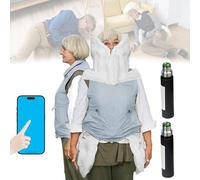Vêtements Anti-Chute intelligents pour Personnes âgées Gilet airbag Intelligent épileptique ou Aveugle, Protection Tout Compris à 270°, vêtements Gilet airbag APP