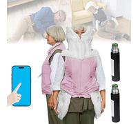 Vêtements Anti-Chute intelligents pour Personnes âgées Gilet airbag Intelligent épileptique ou Aveugle, Protection Tout Compris à 270°, vêtements Gilet airbag APP