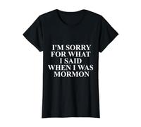 Vêtements Anti-mormons - Design Amusant des Anciens mormons T-Shirt Graphique avec Valeur