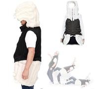 Vêtements antichute intelligents pour personnes âgées : gilet airbag réutilisable avec application pour consulter les données d'activité physique en extérieur, protection complète contre les