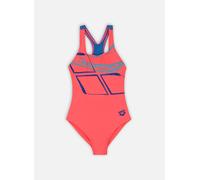 Vêtements Arena GIRL'S SWIMSUIT SWIM PRO LOGO pour Enfant 14 - 15A Rouge