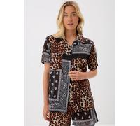 Vêtements Arizona Love Bandana Shirt Leopard Black pour Femme T.U Marron