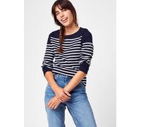 Armor Lux Femme Marinière "Amiral" Femme Top manches longues, Multicolore (Bi8 Rich Navy/Blanc Bi8), 40 EU