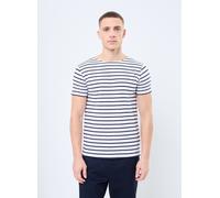 Vêtements Armor Lux Marinière Hoëdic Héritage pour Accessoires L Blanc