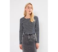 Armor Lux Femme Marinière "Lesconil" Femme T shirt, Multicolore (Bi8 Rich Navy/Blanc Bi8), 44 EU