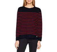 Armor Lux, Marinière "Port-Louis" Héritage , Top à manches longues Femme, Multicolore (Ii9 Rich Navy/Braise Ii9) , 44 (Taille fabricant: 4)