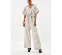 Vêtements B-Young Byfalakka Ss Jumpsuit pour Accessoires 42 Beige