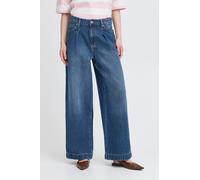 Vêtements B-Young Bykanoa Wide Jeans pour Femme 25 Bleu