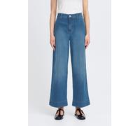 Vêtements B-Young BYKOMMA CROPPED JEANS pour 28 Bleu