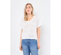 Vêtements B-Young BYMALIE V PULLOVER - pour Femme XS Blanc