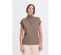 Sweatshirt zipper femme b.young Mmorla Marron L