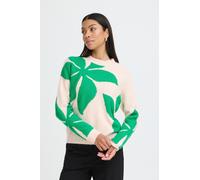 Vêtements B-Young Byomea Flower Jumper 3 pour Femme M Blanc