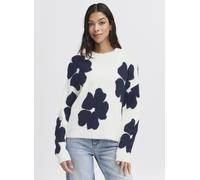 Vêtements B-Young BYOMEA FLOWER JUMPER pour Femme M Blanc