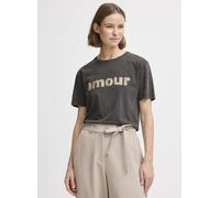 Vêtements B-Young BYSOLKO TEXT TSHIRT pour Accessoires M Marron