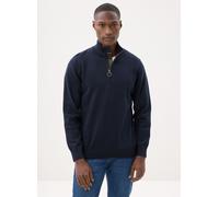 Vêtements Barbour Cotton Half Zip Knitted Jumper pour Homme XL Bleu