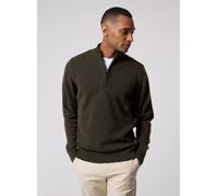 Vêtements Barbour holden half zip knitted jumper pour Homme L Vert