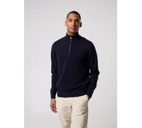 Vêtements Barbour holden half zip knitted jumper pour L Bleu