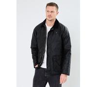 Vêtements Barbour MODERN CHECK BADALE WAX JACKET pour Homme L Noir