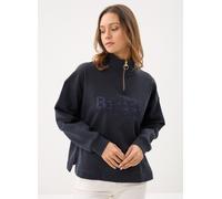 Vêtements Barbour Sara Half Zip Sweatshirt pour Femme XL Bleu