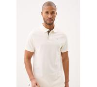 Vêtements Barbour TARTAN PIQUE POLO SHIRT pour Homme L Blanc