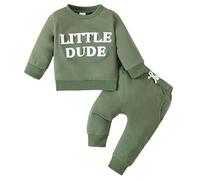 Vêtements Bébé Garçon 2 Pièces Garcon Sweat Shirt Chemise Tops Et Pantalon Ensemble Manche Longue Jogging Ensemble Survêtement Enfant Garçon