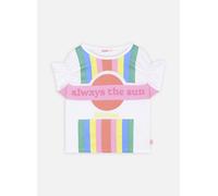 Vêtements Billieblush Tee-Shirt Manches Courtes U15B26 pour Accessoires 12A Blanc