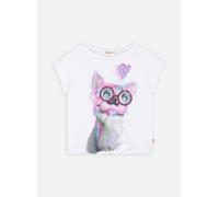 Vêtements Billieblush Tee-Shirt Manches Courtes U15B28 pour Accessoires 3A Blanc