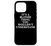 Vêtements blonds - Design drôle de Blondes Mignonnes Coque pour iPhone 16 Pro Max
