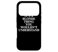 Vêtements blonds - Design drôle de Blondes Mignonnes Coque pour iPhone 17 Pro