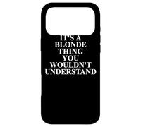 Vêtements blonds - Design drôle de Blondes Mignonnes Coque pour iPhone 17 Pro Max