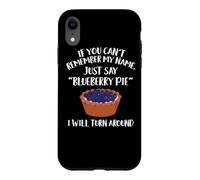 Vêtements Blueberry Pie - Funny Pies Lover Design Coque pour iPhone XR
