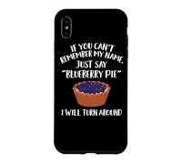 Vêtements Blueberry Pie - Funny Pies Lover Design Coque pour iPhone XS Max